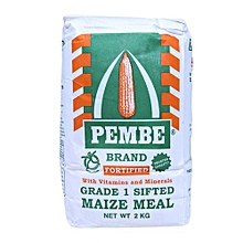 Pembe Fortified Maize Meal Flour 2 Kg