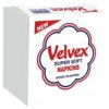 Velvex Premium Serviettes White 100 Sheets