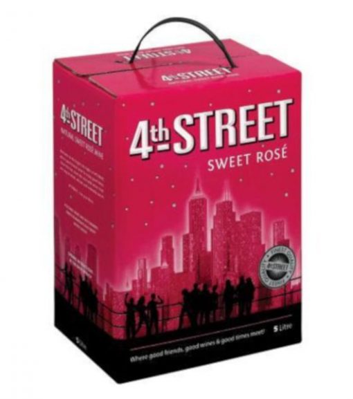 4th Street Sweet Rose 5 Litre