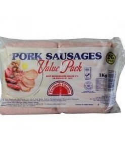 Farmers Choice Pork Sausages Value Pack 1 kg 26 Pieces