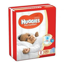 Huggies Dry Comfort Size 2 3-6 kg 22 Pieces