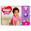 Huggies Nappy Pants Girl Size 3 7-12 kg 36 Pieces