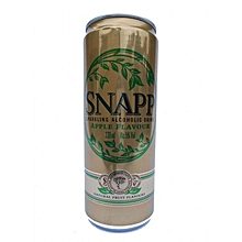 Snapp Sparkling Alcoholic Drink Apple Flavour Can -330ml 