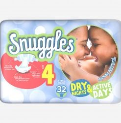 Snuggles Baby Diapers Junior Size Jumbo Pack 64 Pieces