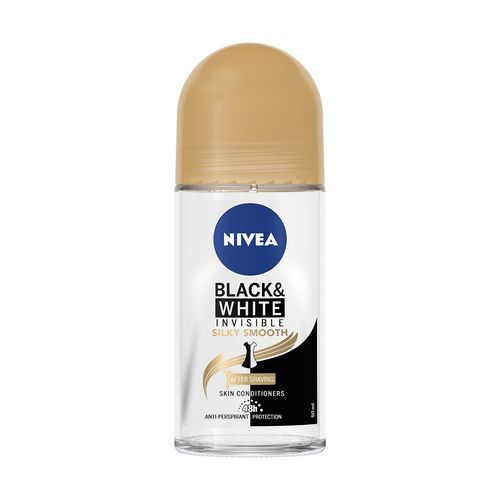 Nivea Deo Invisible Black and White Silky Smooth for Women - Roll